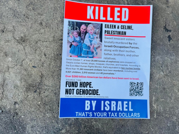 Voices in Solidarity: Pro-Palestinian Advocates Distribute &#039;Killed&#039; Posters Amidst the Macy’s Thanksgiving Day Parade